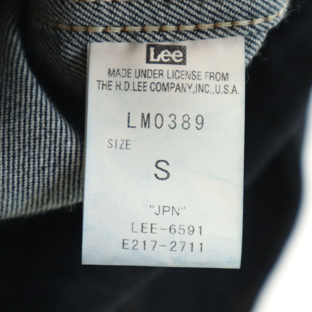 LEE RIDERS リーライダース デニムジャケット S インディゴ ジージャン トラッカー メンズ
