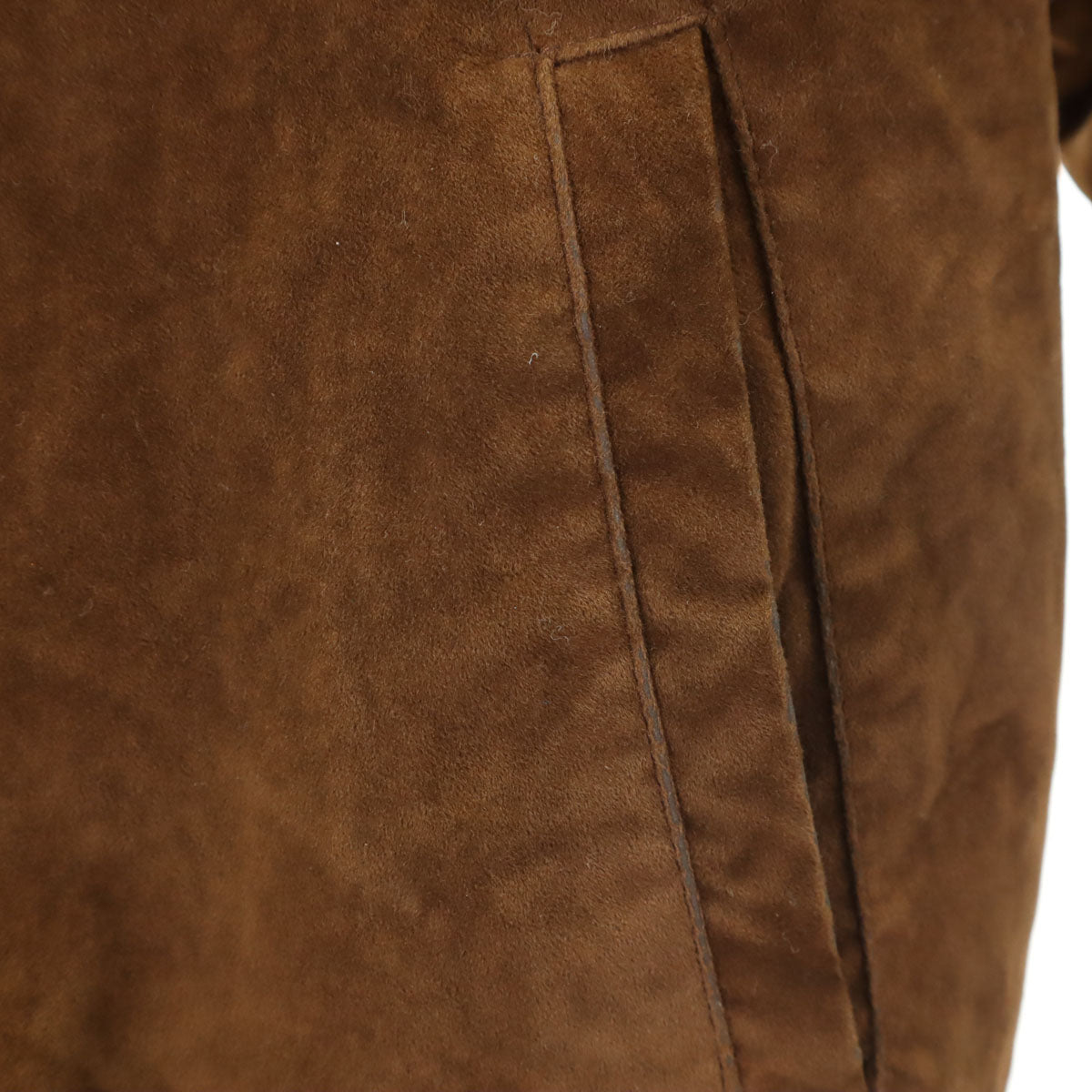 TOP MODE トップモード フェイクスエードレザー ジャケット L ブラウン ブルゾン メンズ