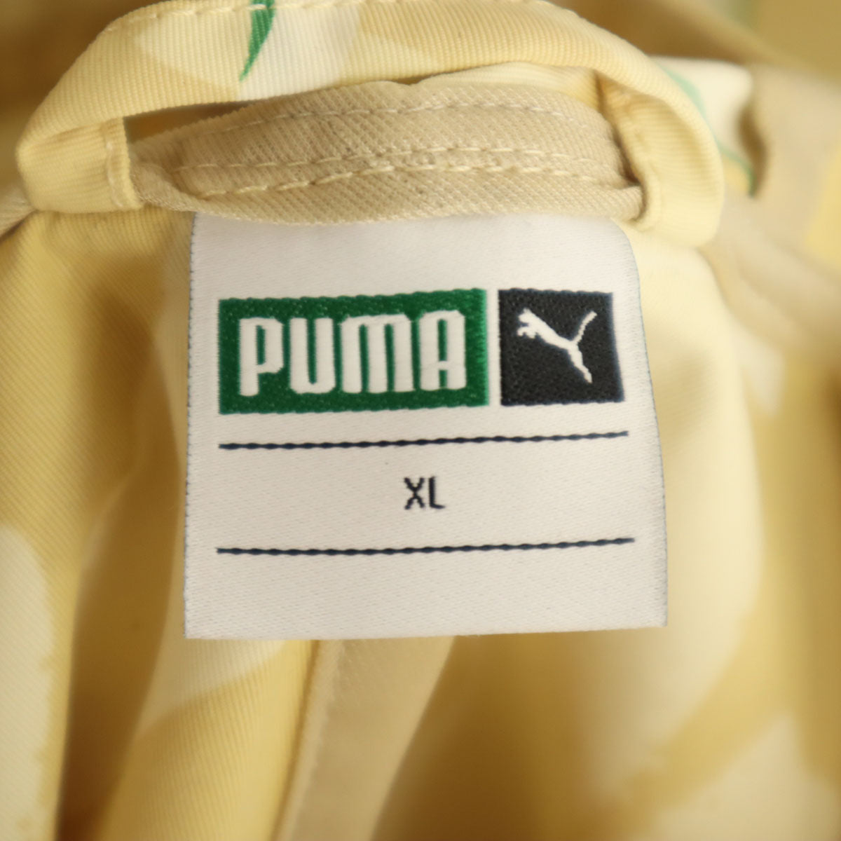 PUMA プーマ ＸLARGE コラボ カモフラ柄 マウンテンパーカー XL クリーム系 迷彩 メンズ