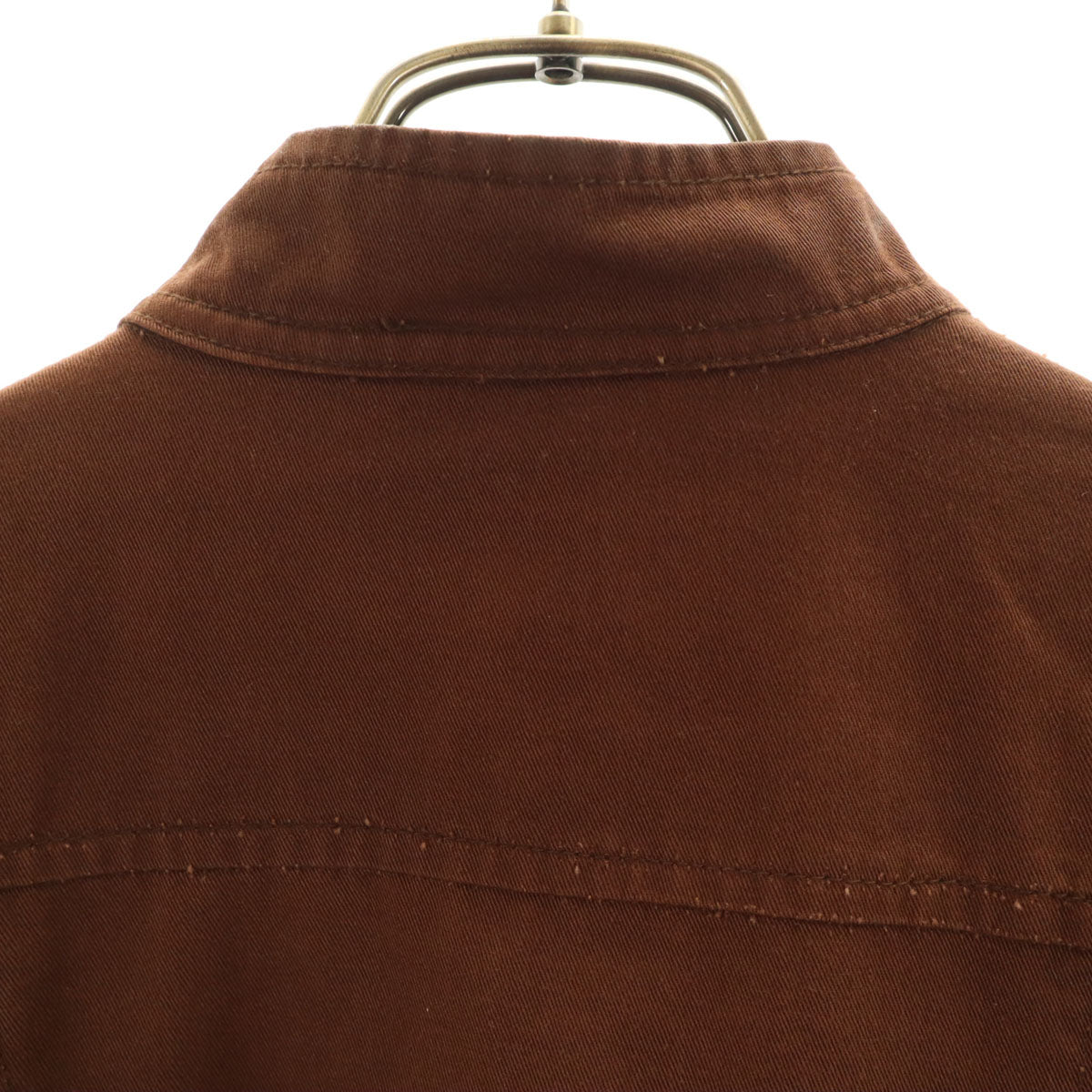 RALPH LAUREN ラルフローレン シングルライダースジャケット S ブラウン レディース