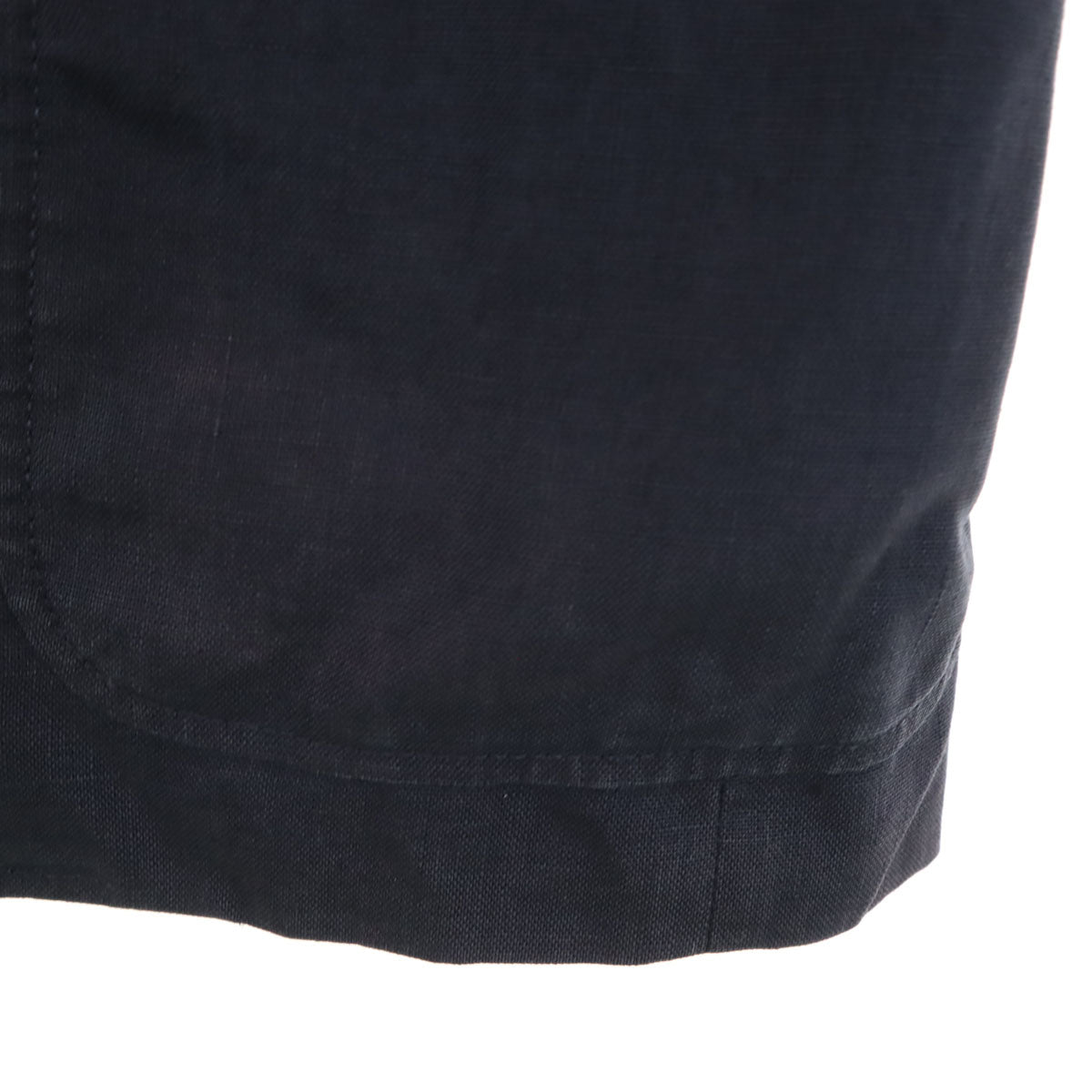 Christian Dior クリスチャンディオール 90s オールド リネンブレンド テーラードジャケット S ネイビー メンズ