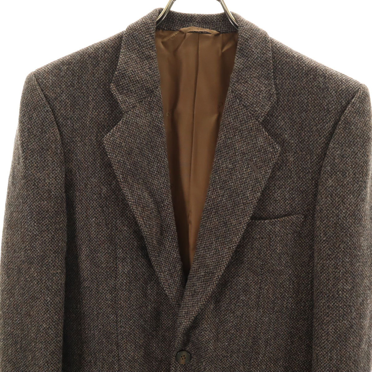 Christian Dior クリスチャンディオール 90s ウールブレンド オールド テーラードジャケット 88-76-165 グレー メンズ