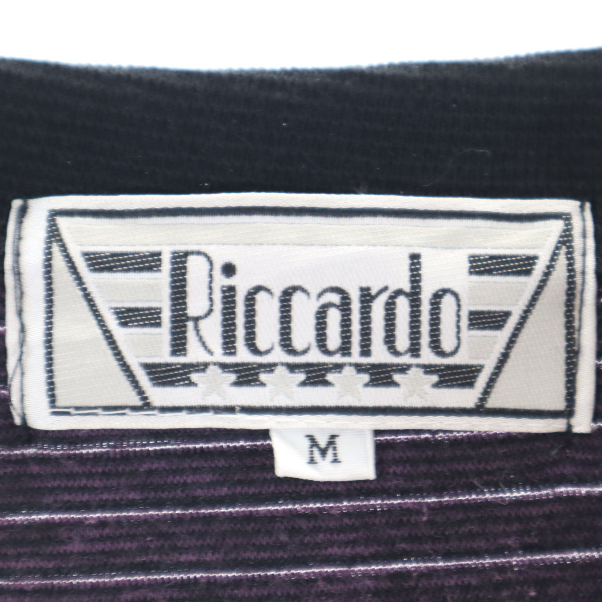 80s 90s オールド 長袖 ハーフジップ トレーナー M パープル メンズ