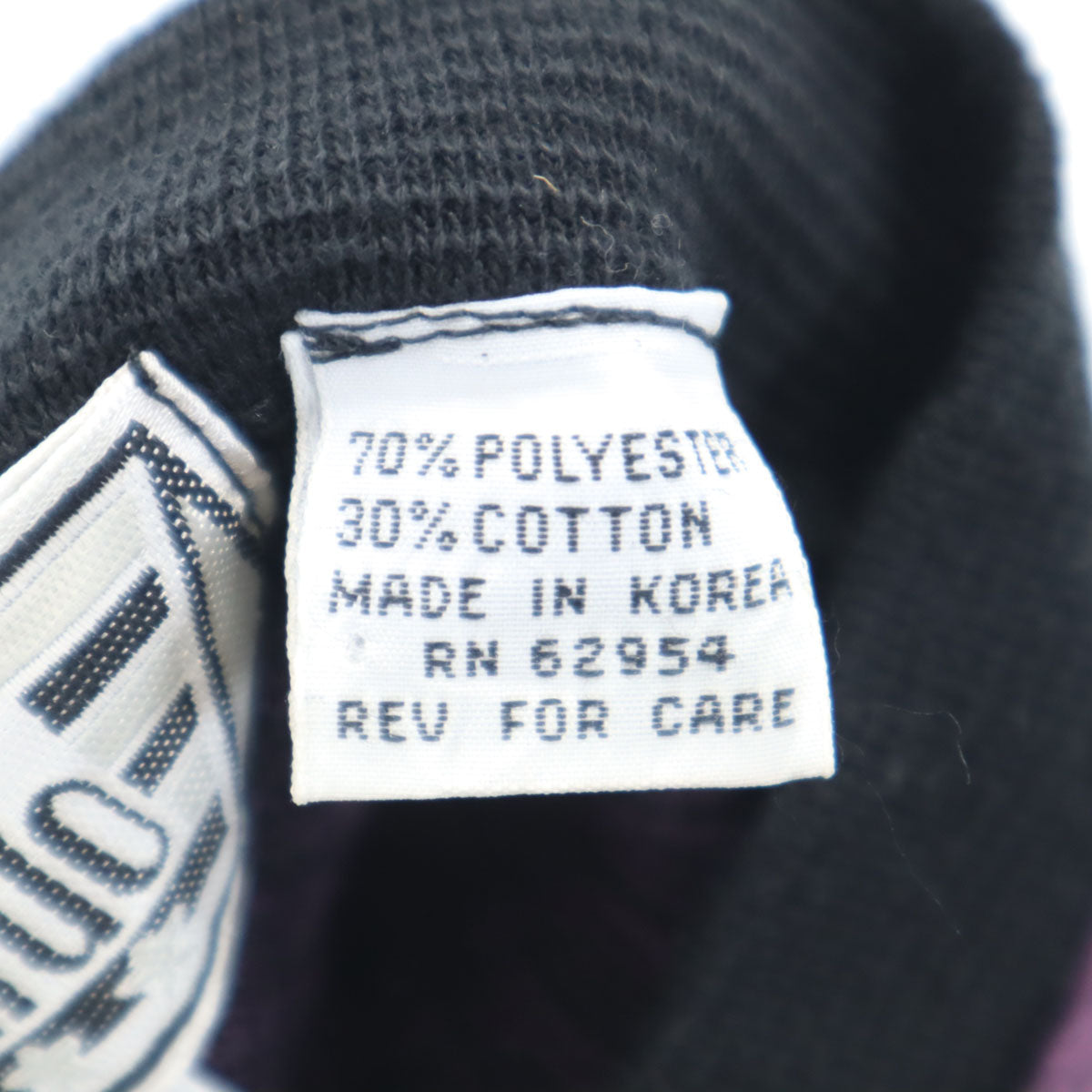 80s 90s オールド 長袖 ハーフジップ トレーナー M パープル メンズ