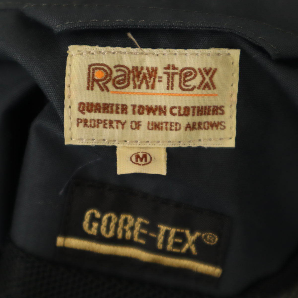 RawTex ローテックス 日本製 ジャケット M グレー 裏メッシュ GORE-TEX メンズ