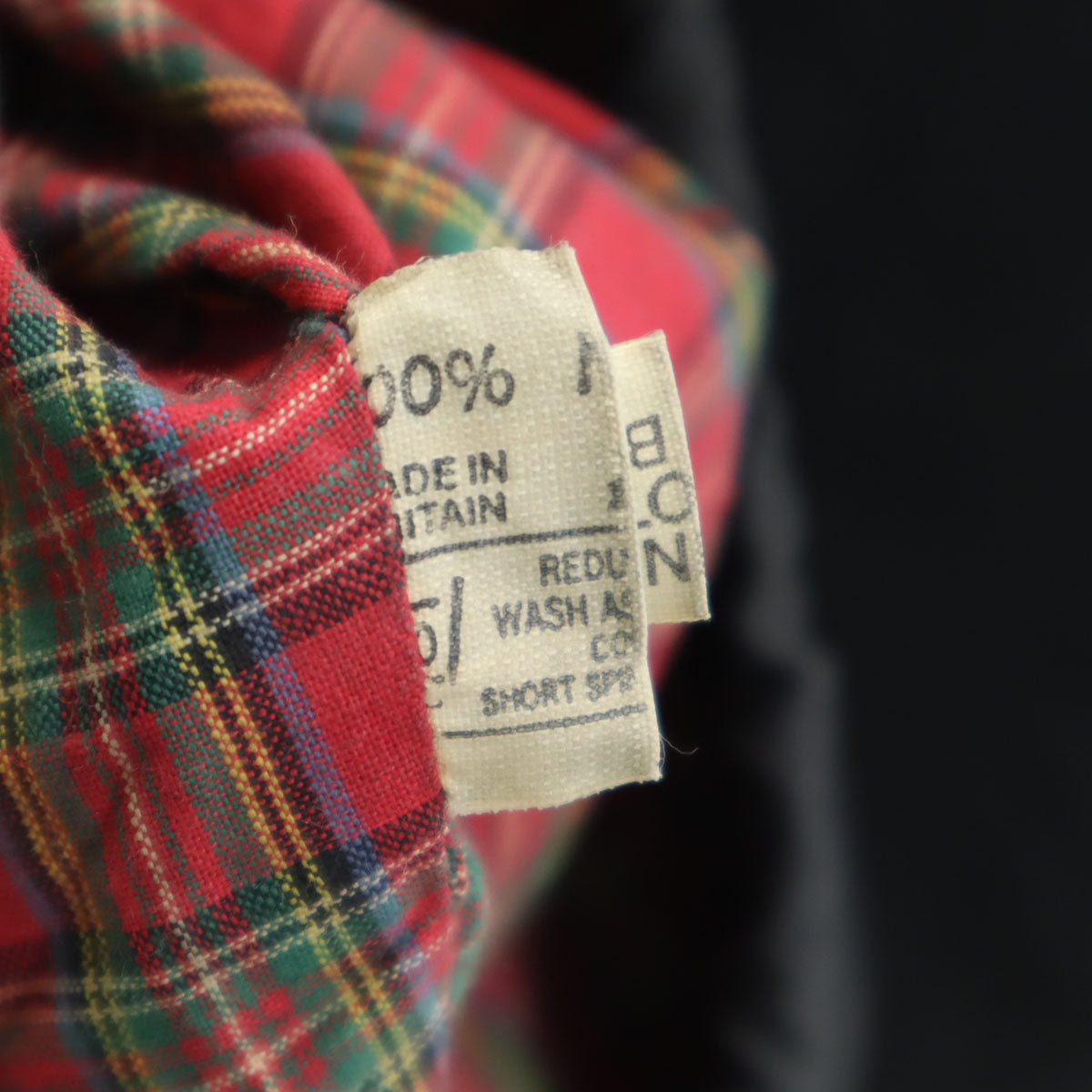 80s ヴィンテージ 英国製 ナイロンジャケット XXL ブラック フード欠損 メンズ