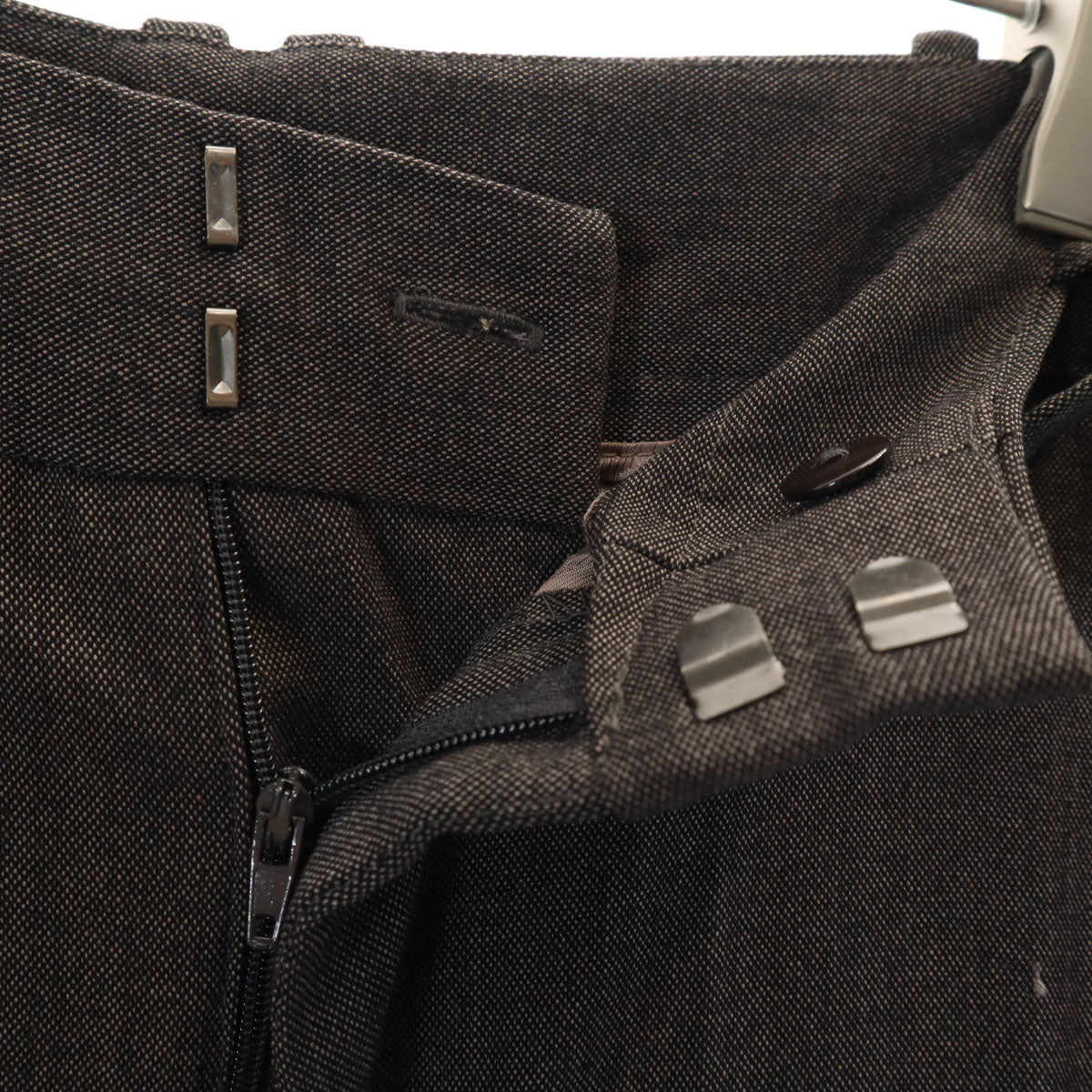 ZARA BASIC ザラベーシック パンツスーツ 上下 セットアップ M/USA02 ブラウン系 レディース