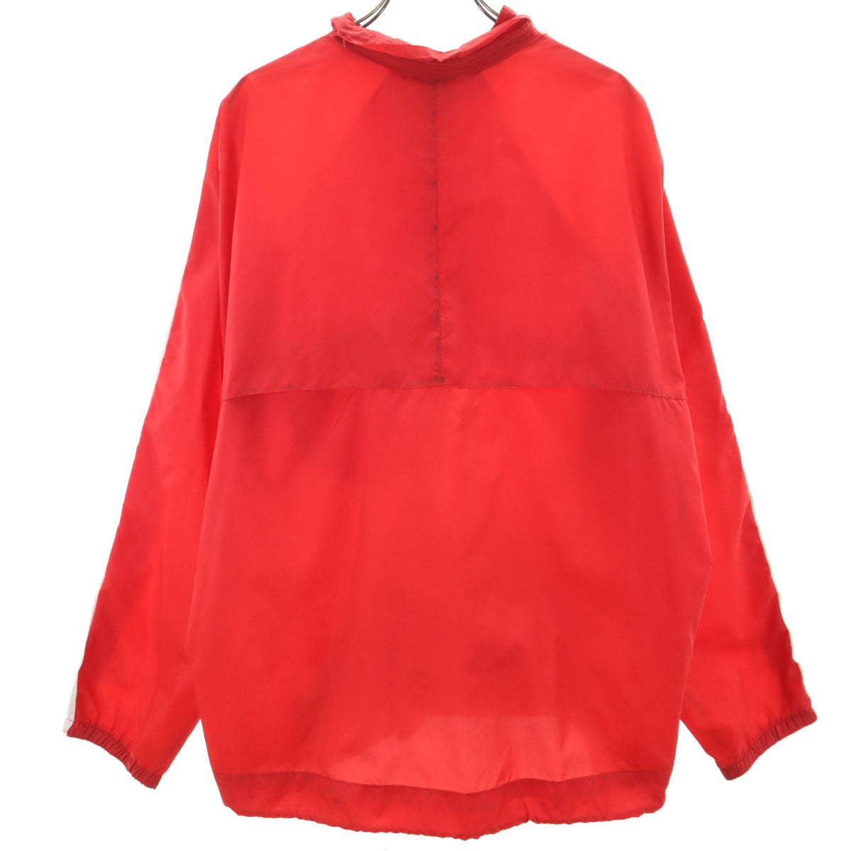 adidas アディダス 70s ヴィンテージ トレフォイルロゴ ウインドブレーカー 180 レッド メンズ