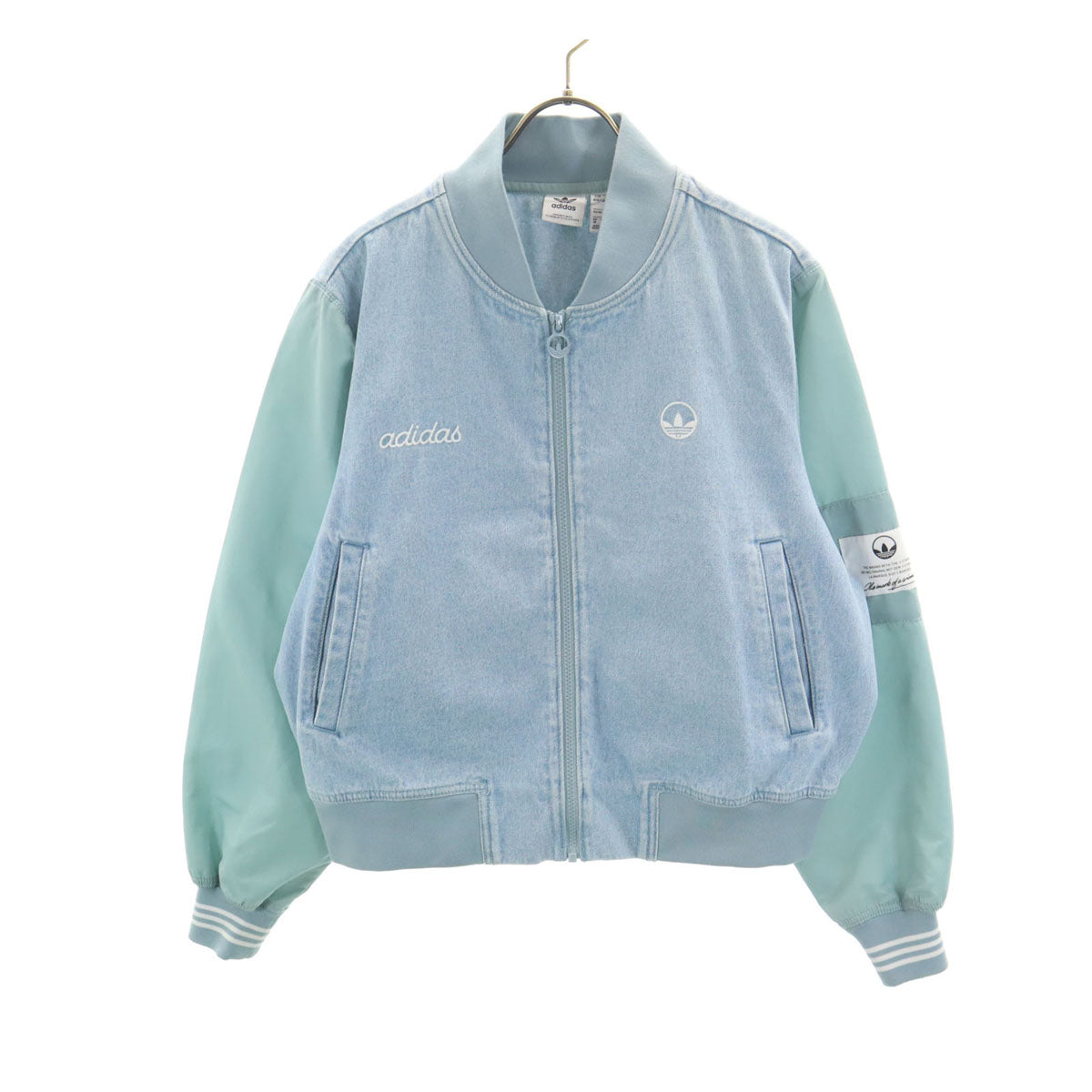 adidas Originals アディダスオリジナルス バーシティ ジャケット L ブルー レディース