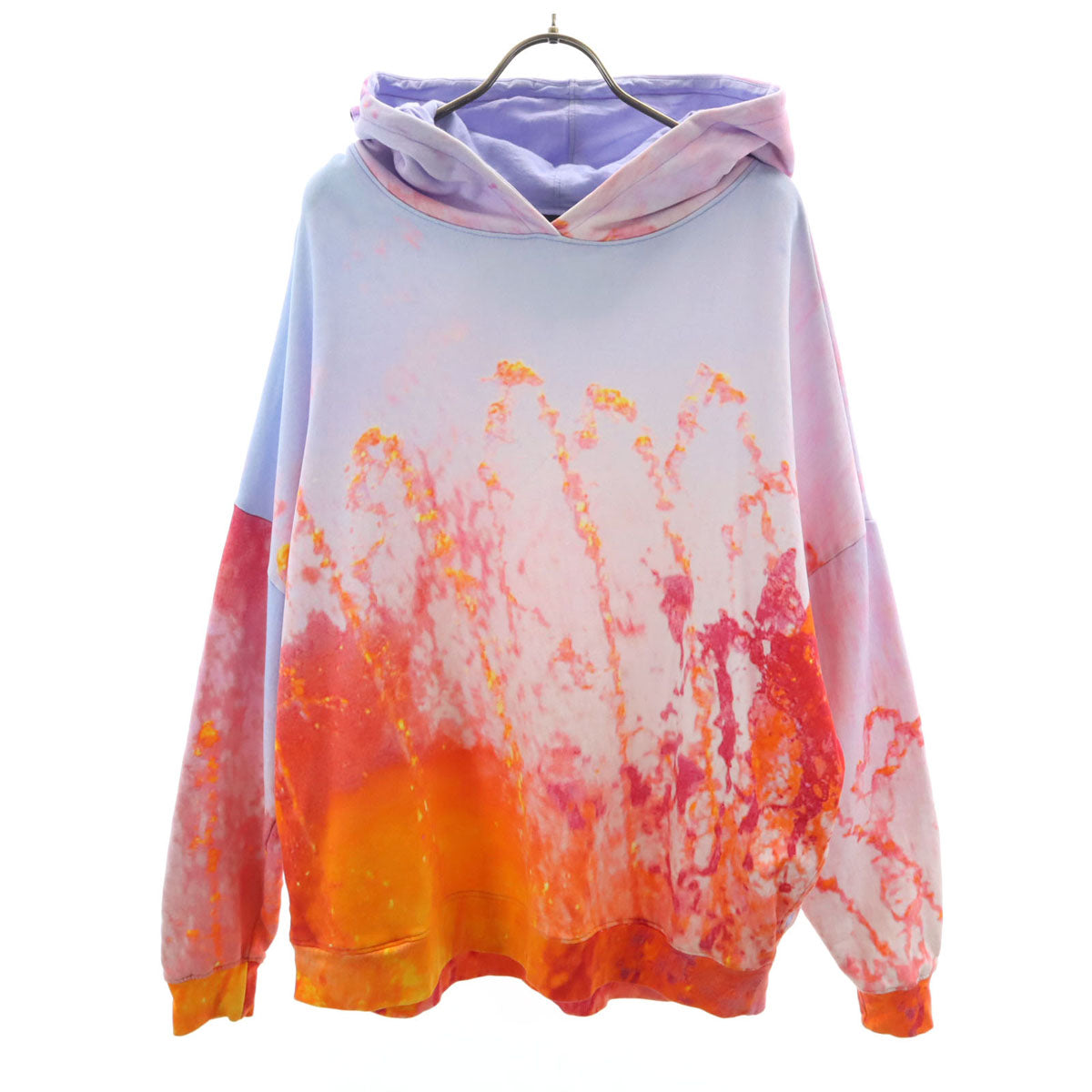Desigual デシグアル M / mika ninagawa 蜷川実花 コラボ 長袖 スウェットパーカー M パープル レディース