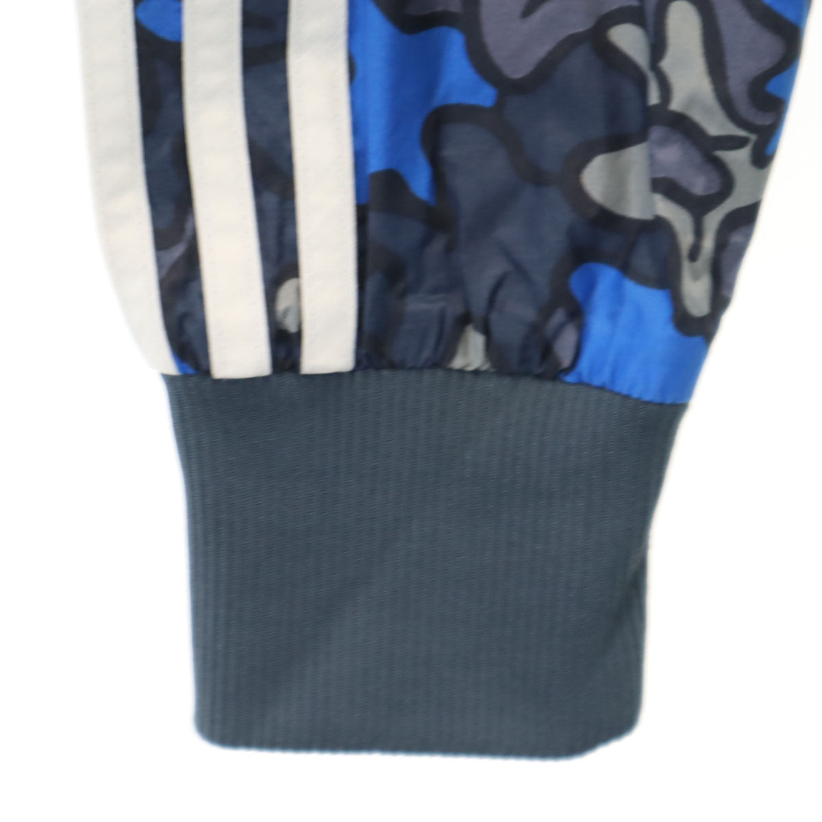 adidas アディダス 総柄 ウインドブレーカー 上下 セットアップ L グレー系 裏メッシュ メンズ
