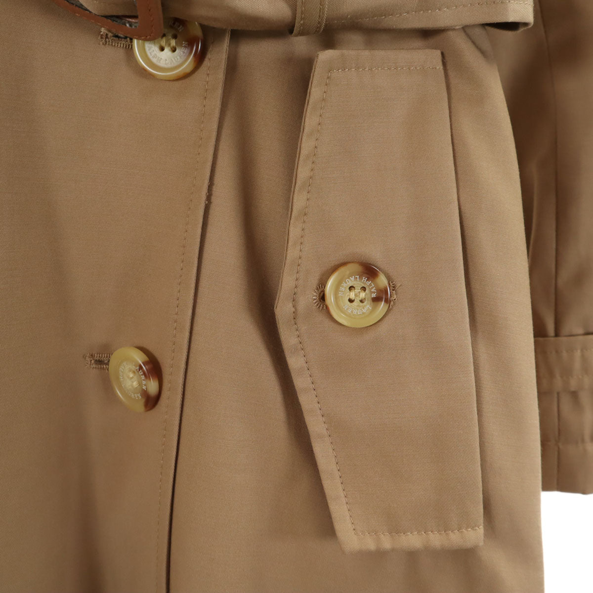 LAUREN RALPH LAUREN ローレンラルフローレン トレンチコート XXS ベージュ レディース