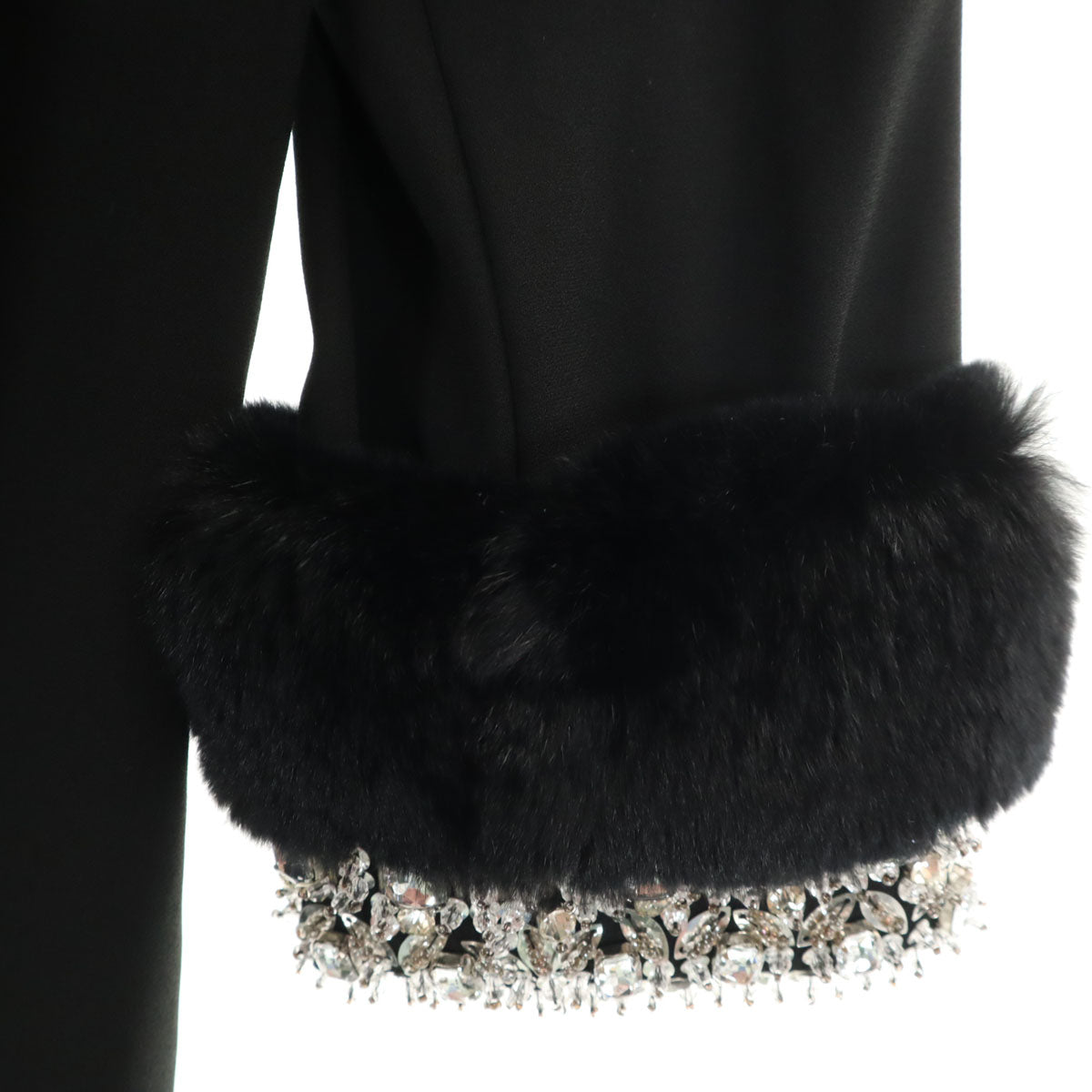 Diagram ダイアグラム 長袖 ミニワンピース 36 ブラック レディース