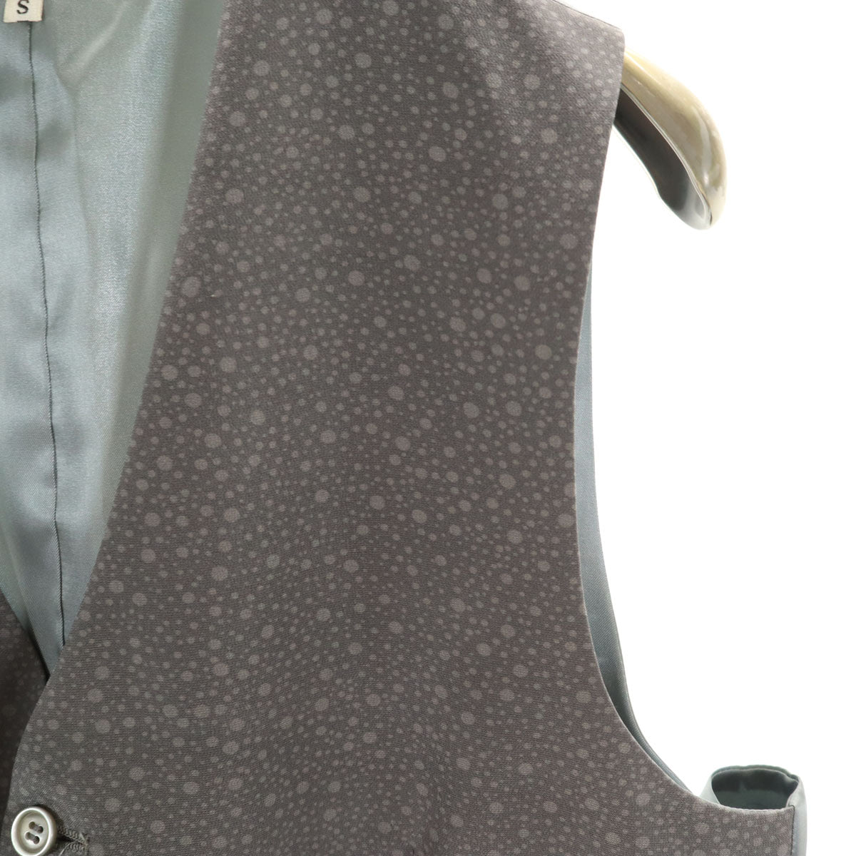 KOZO ZOOT APPAREL 未使用 日本製 シルクブレンド ベスト S グレー タグ付き メンズ