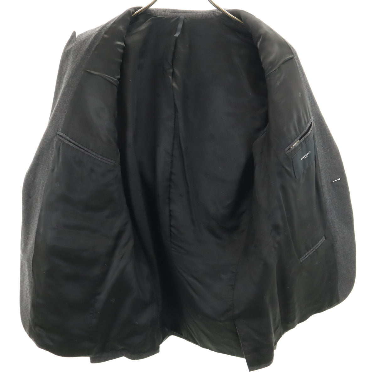 GIVENCHY ジバンシィ テーラードジャケット 50 チャコールグレー メンズ