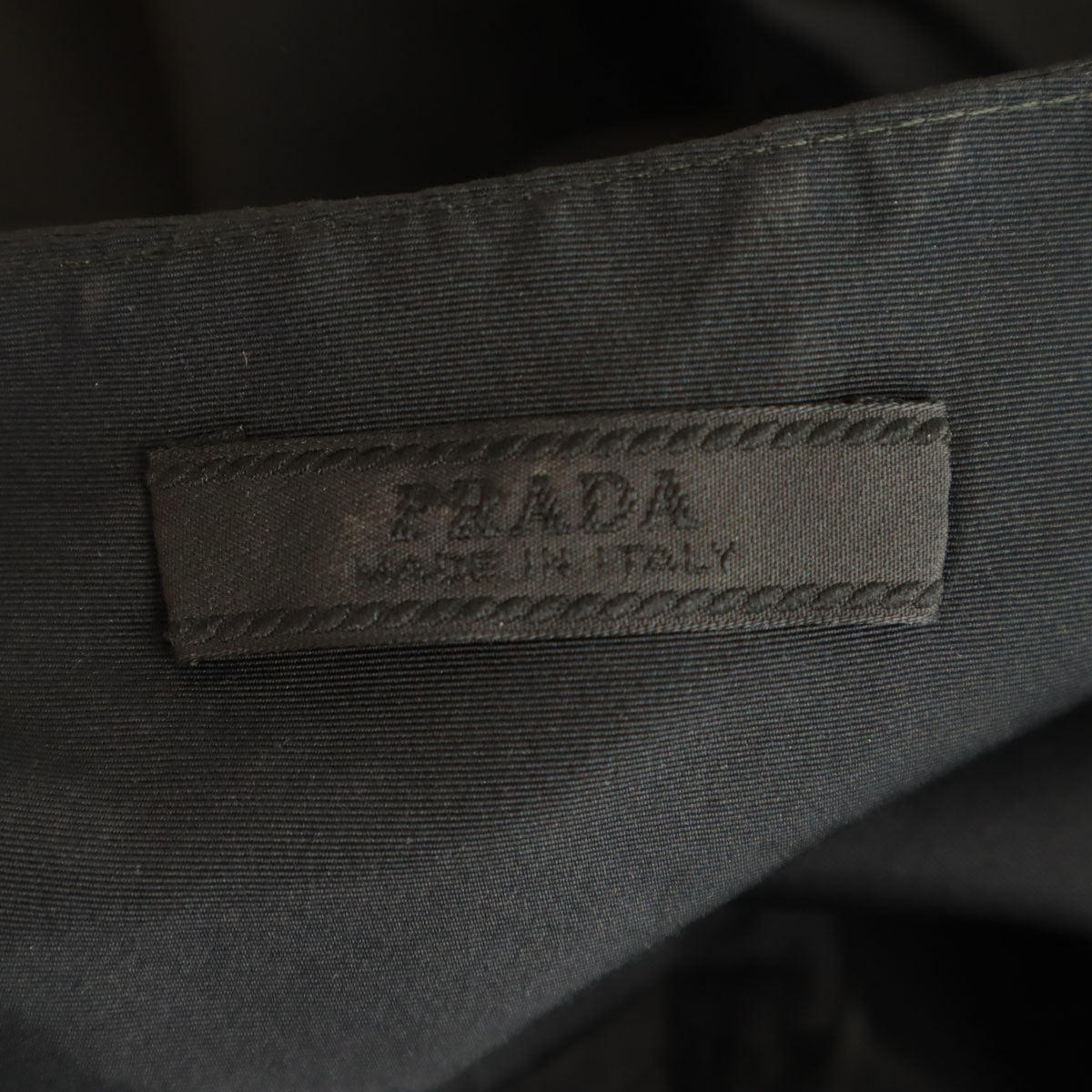 PRADA プラダ イタリア製 ノースリーブ ワンピース 38 ブラック レディース