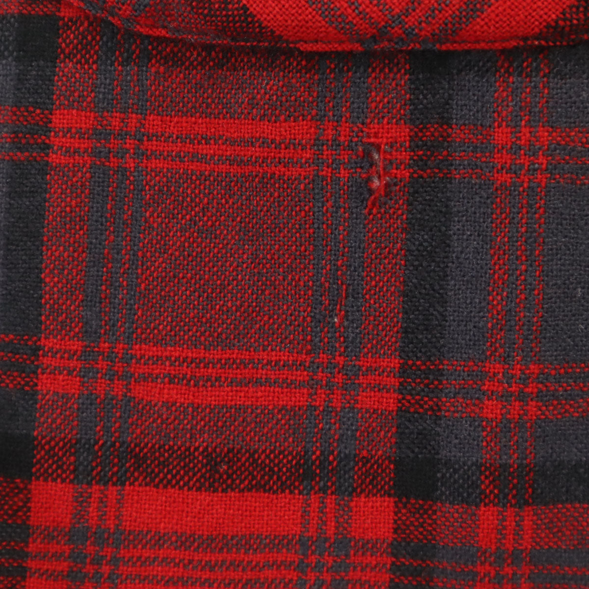 PENDLETON ペンドルトン 50s 60s ヴィンテージ チェック柄 長袖 ウールシャツ L レッド メンズ
