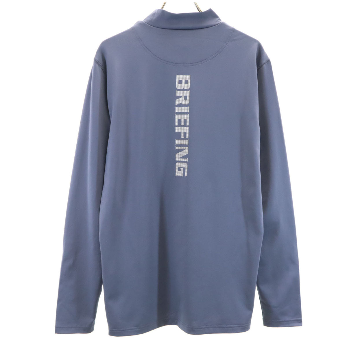 BRIEFING ブリーフィング 日本製 長袖 ハイネック ウェア M チャコール メンズ