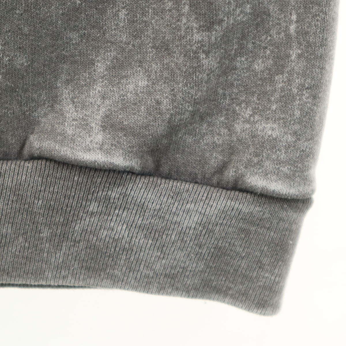 90s オールド ウルフ プリント 長袖 スウェット トレーナー グレー メンズ