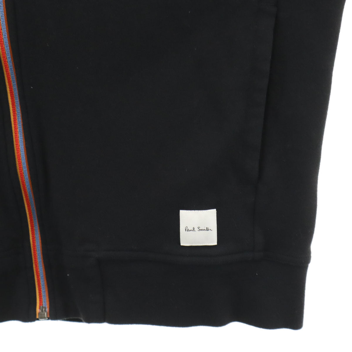 Paul Smith LOUNGEWEAR ポールスミス ラウンジウェア 長袖 ジップパーカー M ブラック レディース