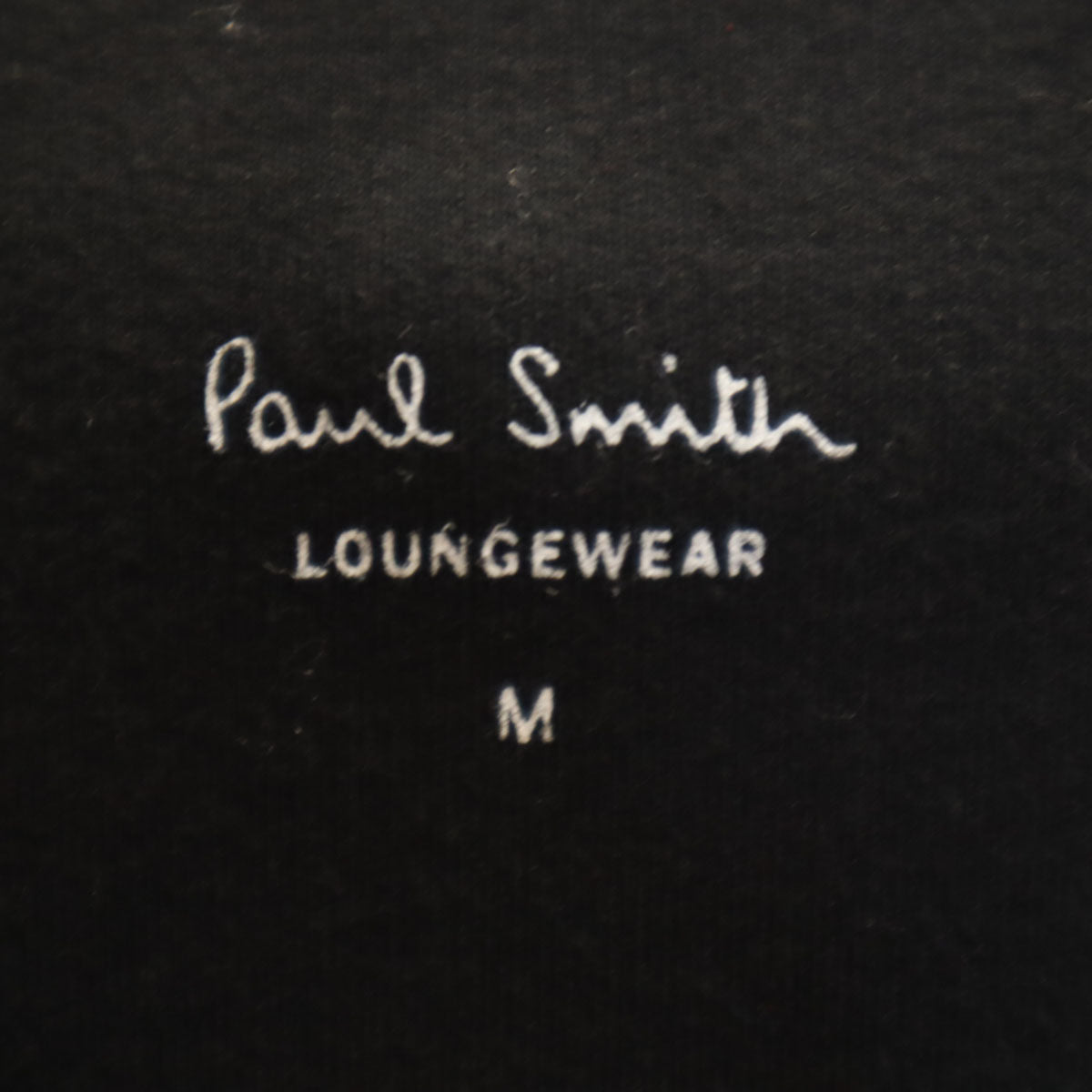 Paul Smith LOUNGEWEAR ポールスミス ラウンジウェア 長袖 ジップパーカー M ブラック レディース