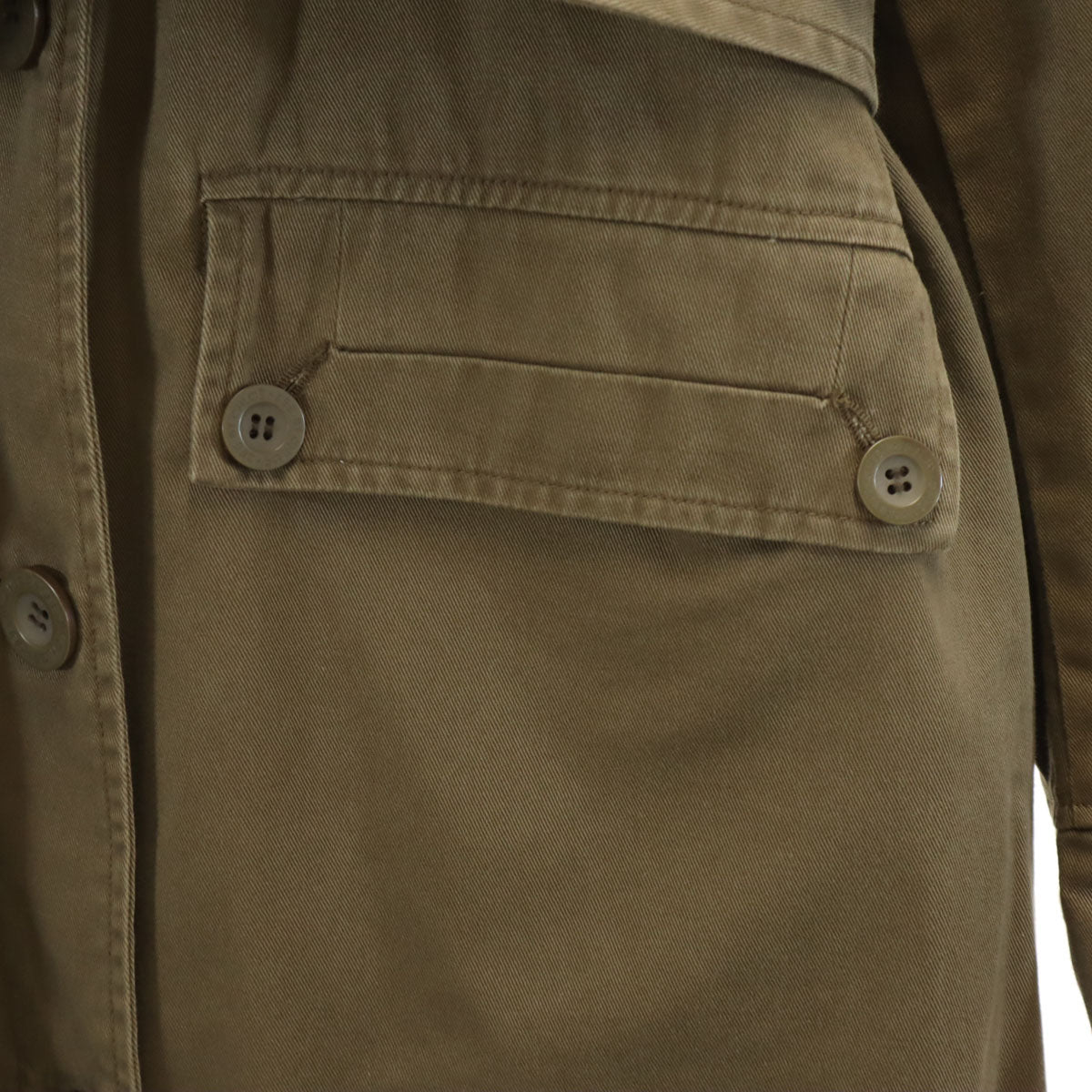 SEE BY CHLOE シーバイクロエ トレンチコート 38 オリーブ レディース