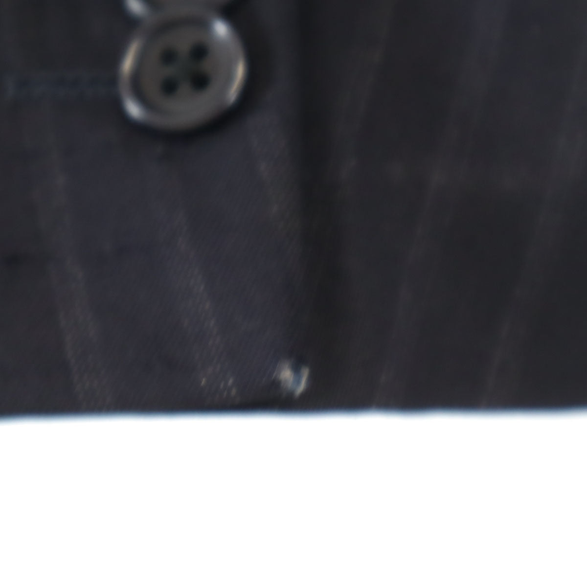 UNITED ARROWS ユナイテッドアローズ 日本製 ストライプ柄 テーラードジャケット 48 ネイビー メンズ