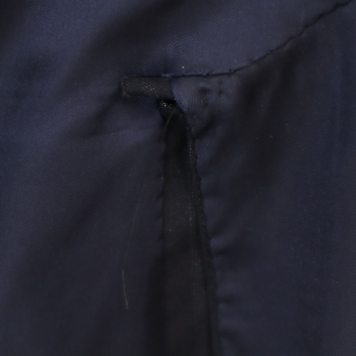 UNITED ARROWS ユナイテッドアローズ 日本製 ストライプ柄 テーラードジャケット 48 ネイビー メンズ