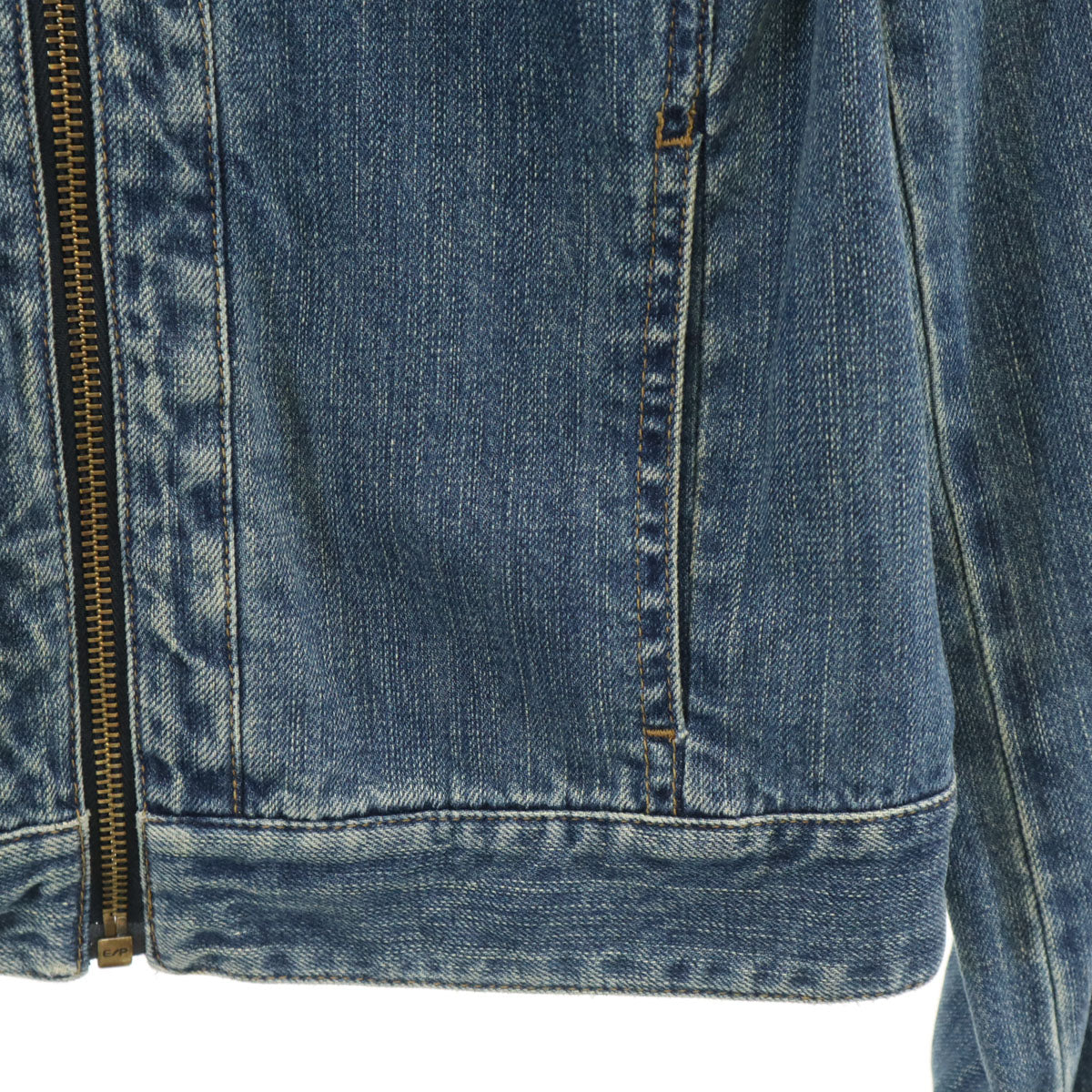 LAURENJEANSCO.RALPH LAUREN ローレンジーンズカンパニーラルフローレン デニムジャケット XS ウォッシュブルー ジージャン レディース