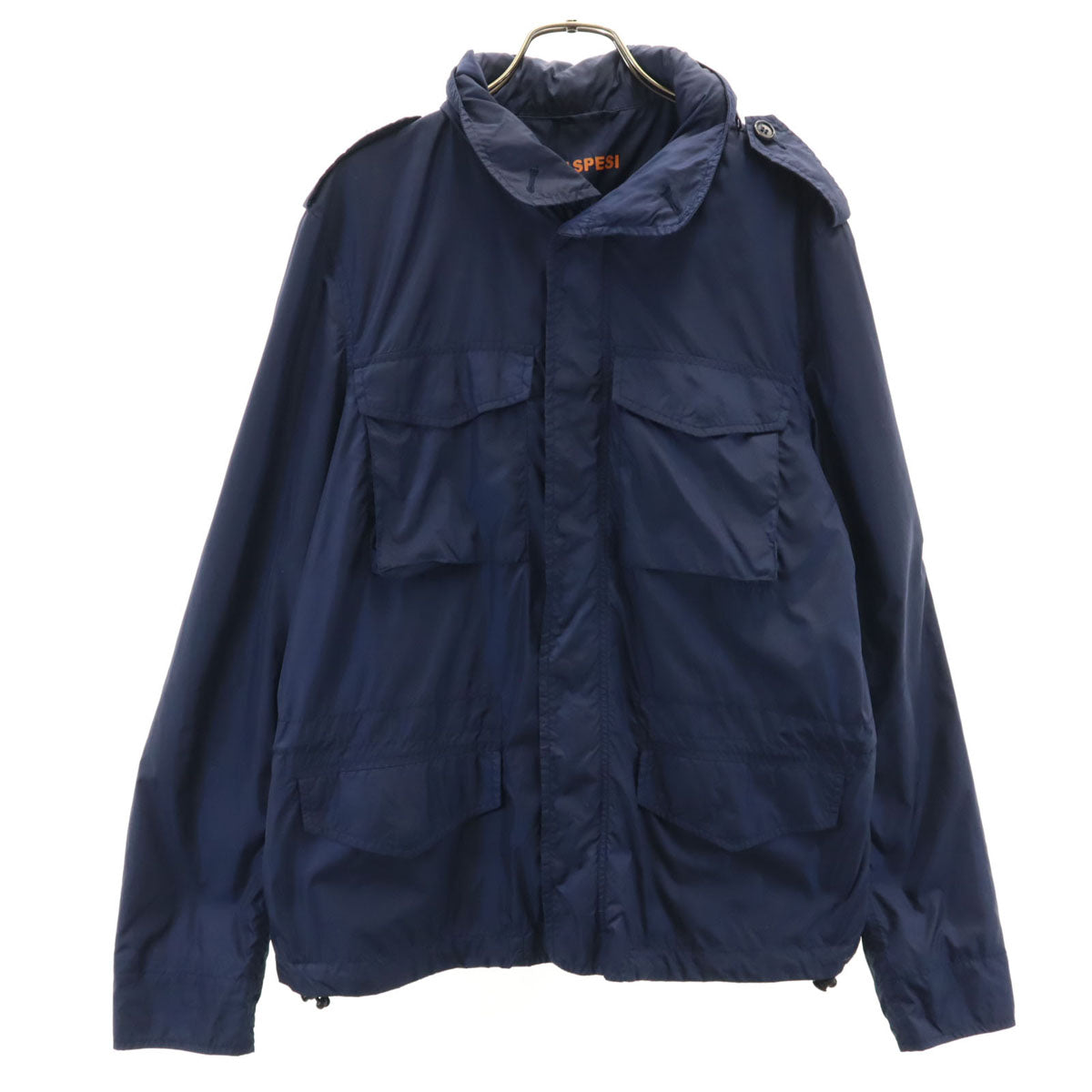 ASPESI アスペジ ナイロンジャケット M ネイビー 収納袋付き メンズ