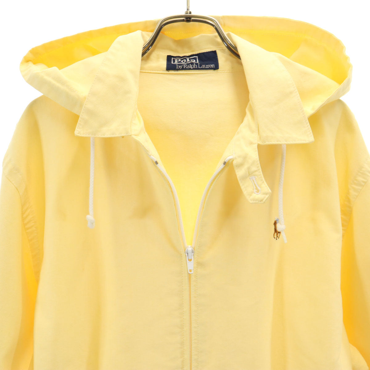 Polo by Ralph Lauren ポロバイラルフローレン 90s オールド フードジャケット イエロー メンズ