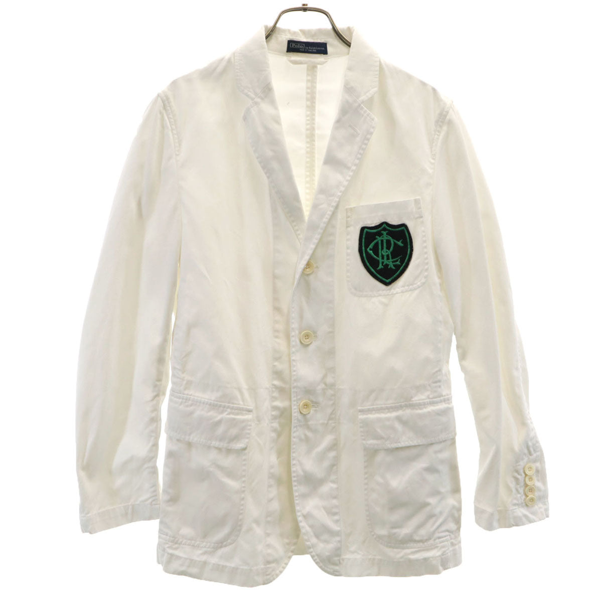 Polo by Ralph Lauren ポロバイラルフローレン テーラードジャケット 36 ホワイト メンズ