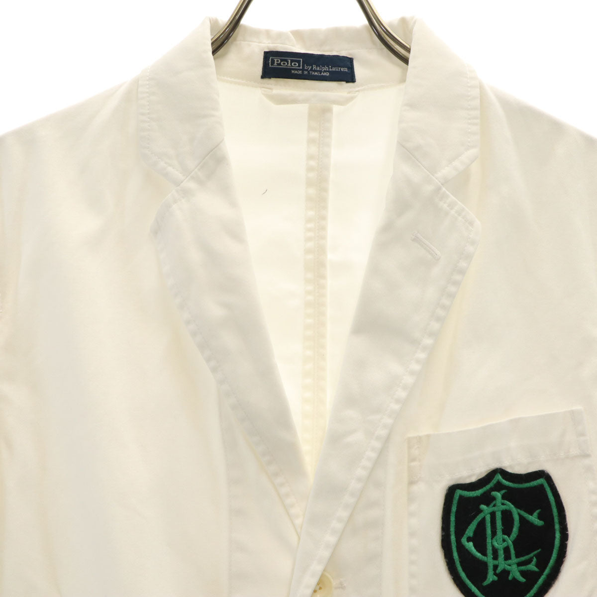 Polo by Ralph Lauren ポロバイラルフローレン テーラードジャケット 36 ホワイト メンズ