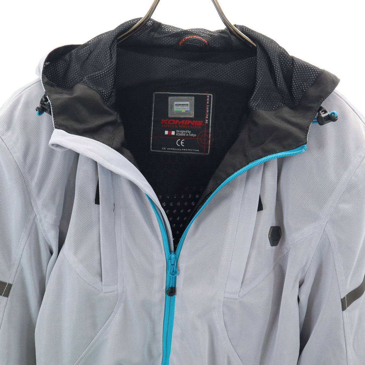 KOMINE コミネ バイク ジャケット XL グレー メンズ
