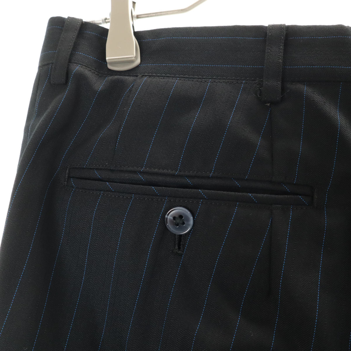 DAPPER ダッパー 日本製 ストライプ柄 スーツ 上下 セットアップ ネイビー 銀座山形屋 メンズ