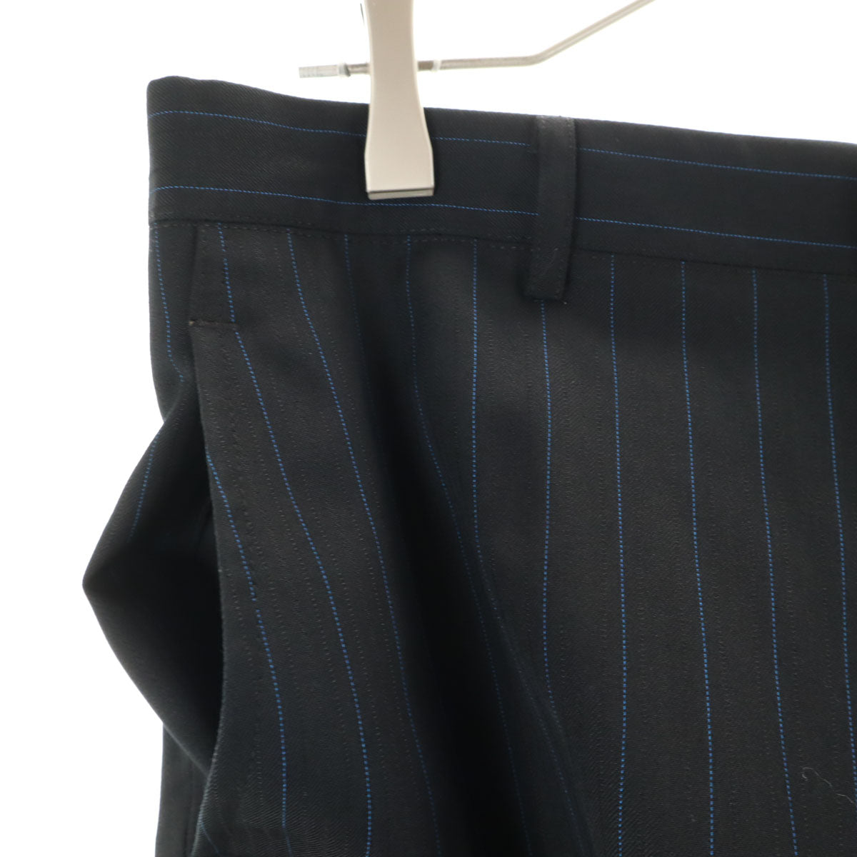 DAPPER ダッパー 日本製 ストライプ柄 スーツ 上下 セットアップ ネイビー 銀座山形屋 メンズ