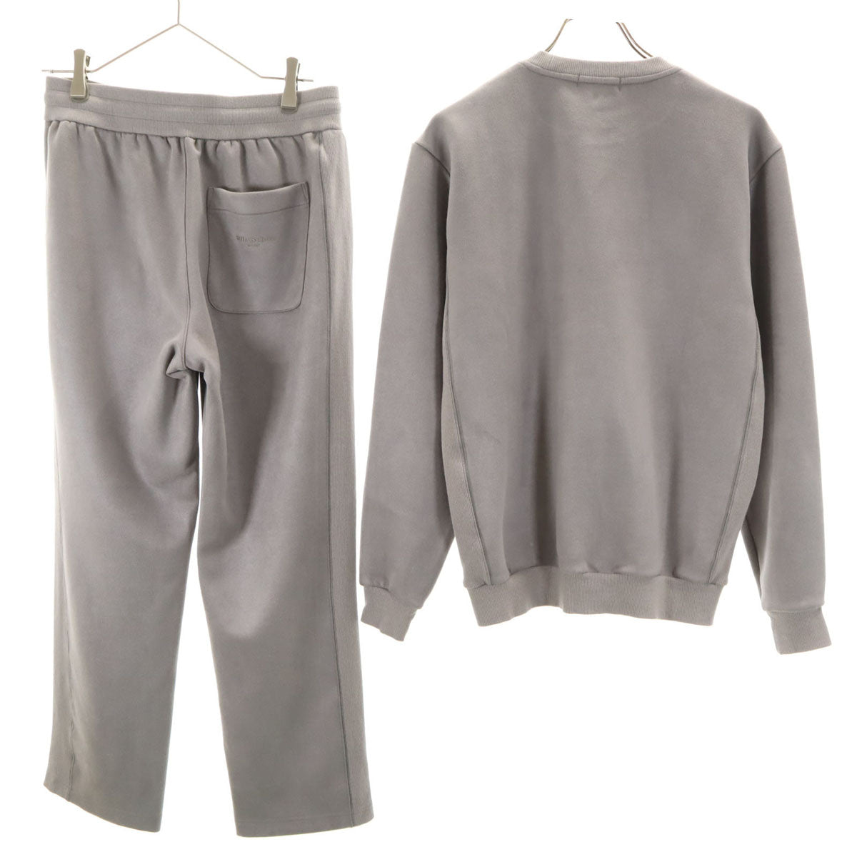 mila schon ミラショーン 日本製 トレーナー 上下 セットアップ 46 グレー メンズ
