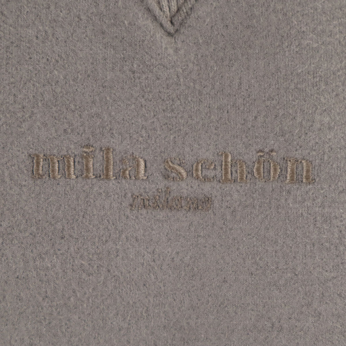 mila schon ミラショーン 日本製 トレーナー 上下 セットアップ 46 グレー メンズ