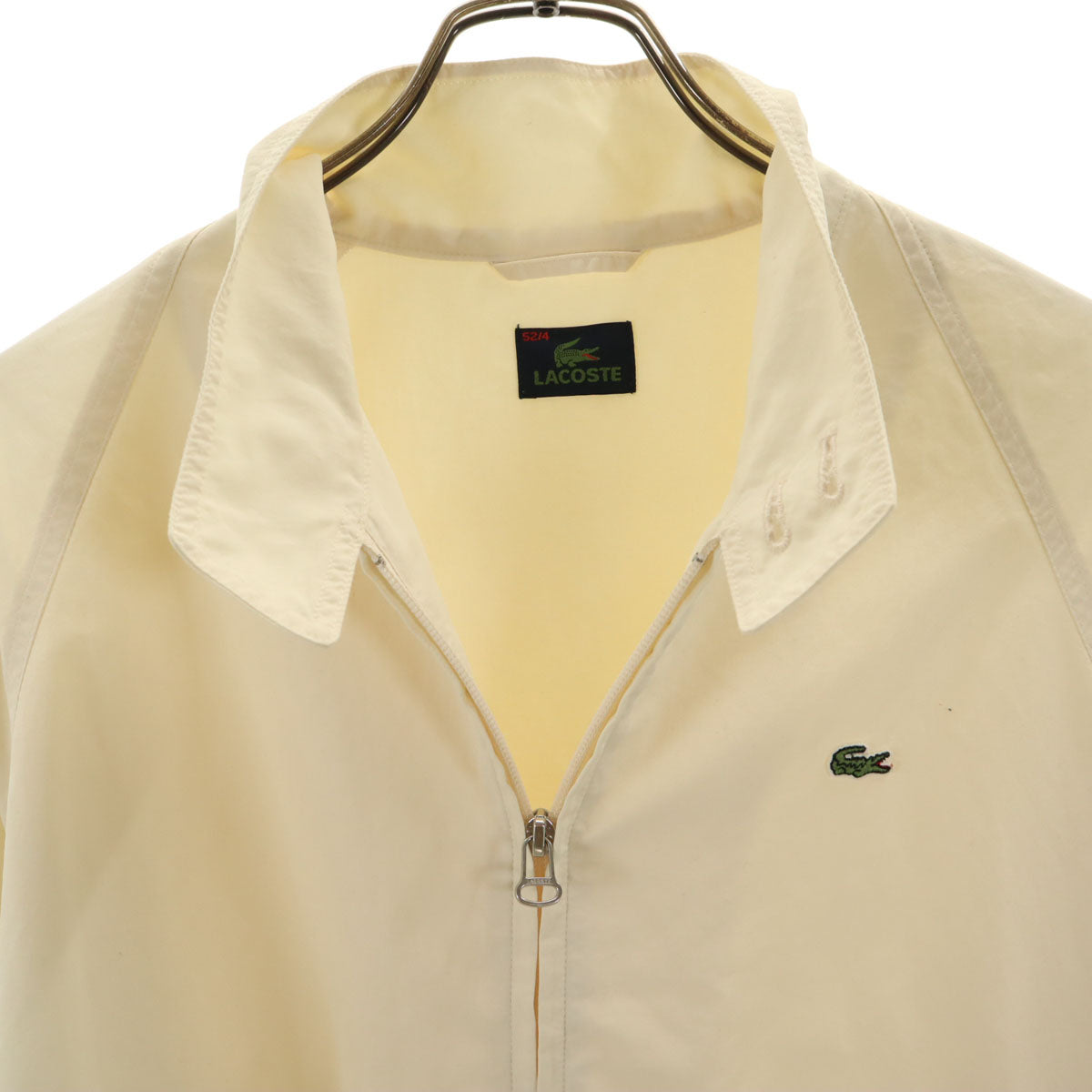 LACOSTE ラコステ 日本製 スイングトップ 52 生成り ジャケット メンズ