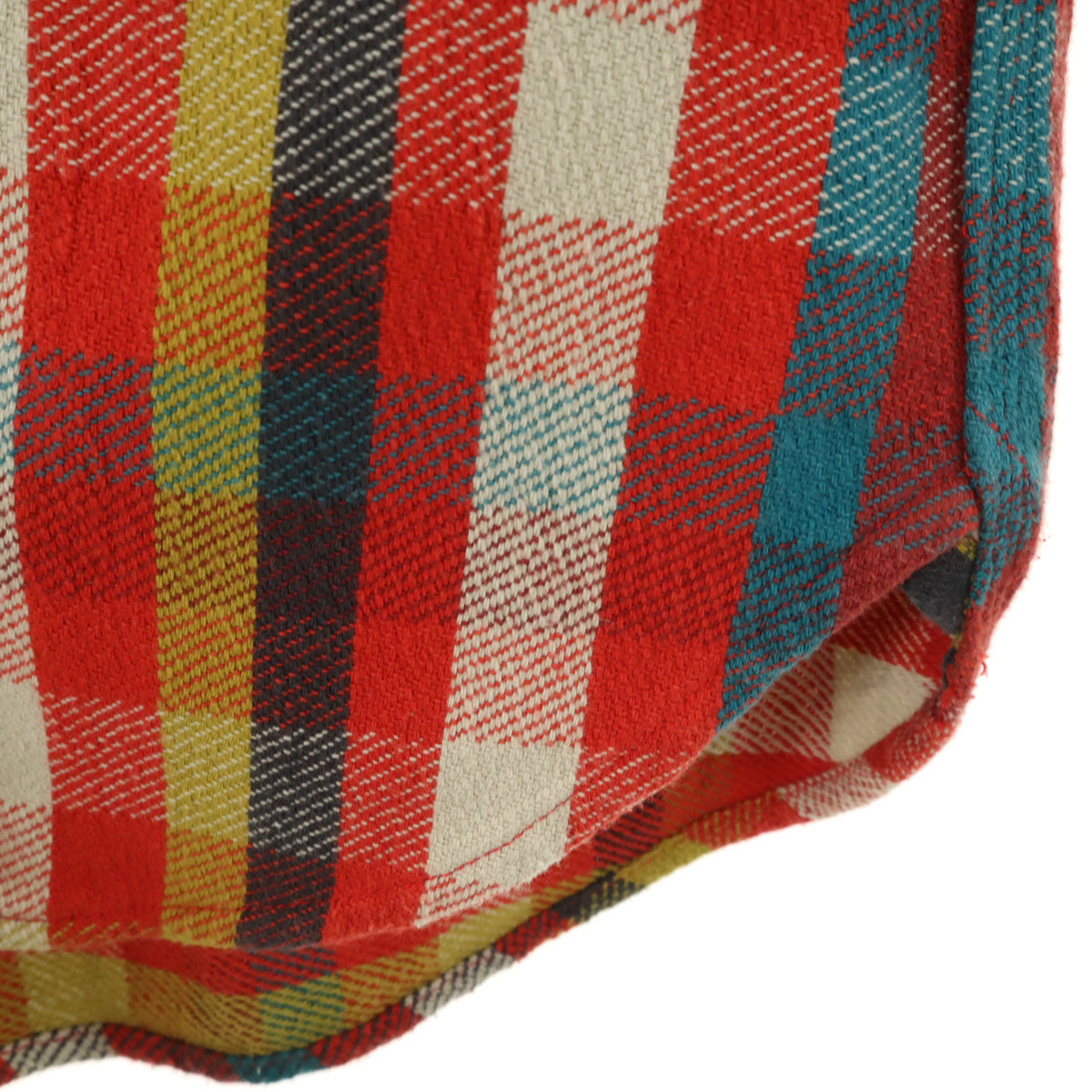 marka マーカ 日本製 チェック柄 長袖 ネルシャツ 1 朱色 レディース