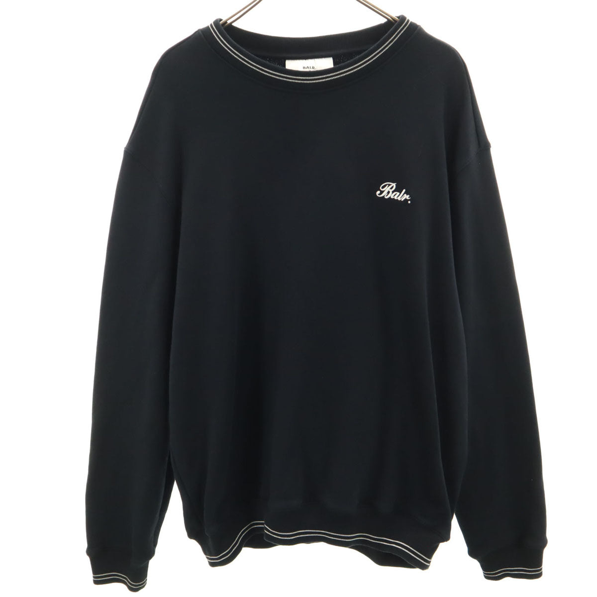 BALR. ボーラー 長袖 スウェット トレーナー XL ブラック メンズ