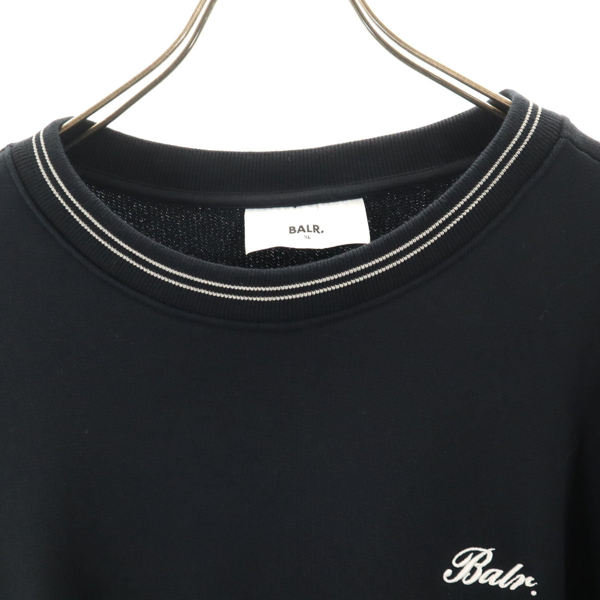 BALR. ボーラー 長袖 スウェット トレーナー XL ブラック メンズ
