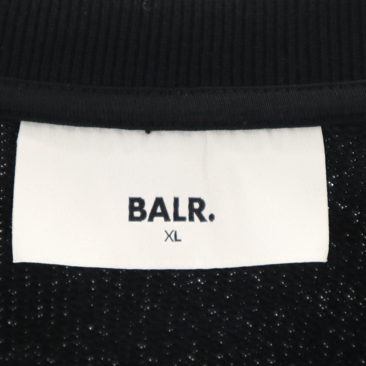 BALR. ボーラー 長袖 スウェット トレーナー XL ブラック メンズ
