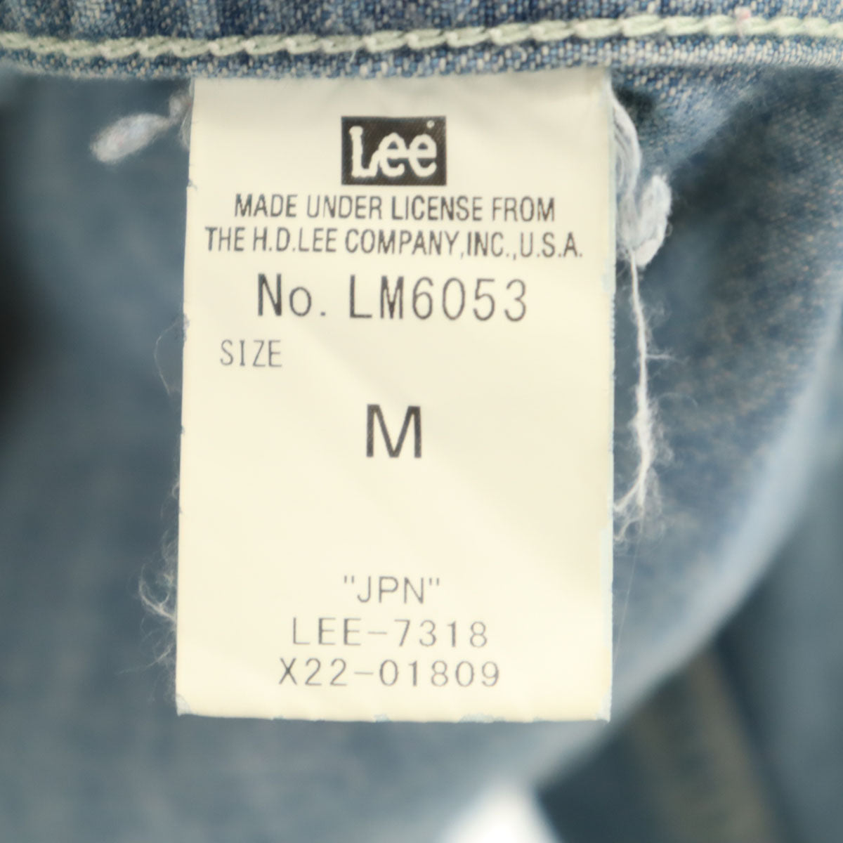 Lee リー デニム カバーオール M ジージャン メンズ