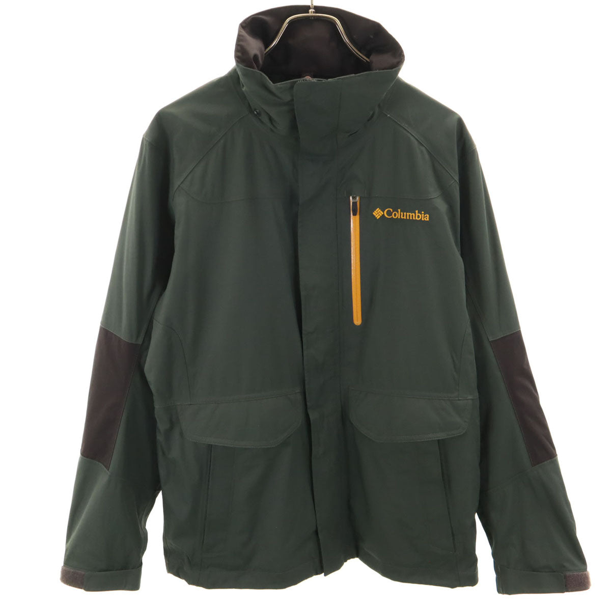 Columbia コロンビア ナイロンジャケット M カーキ アウトドア メンズ
