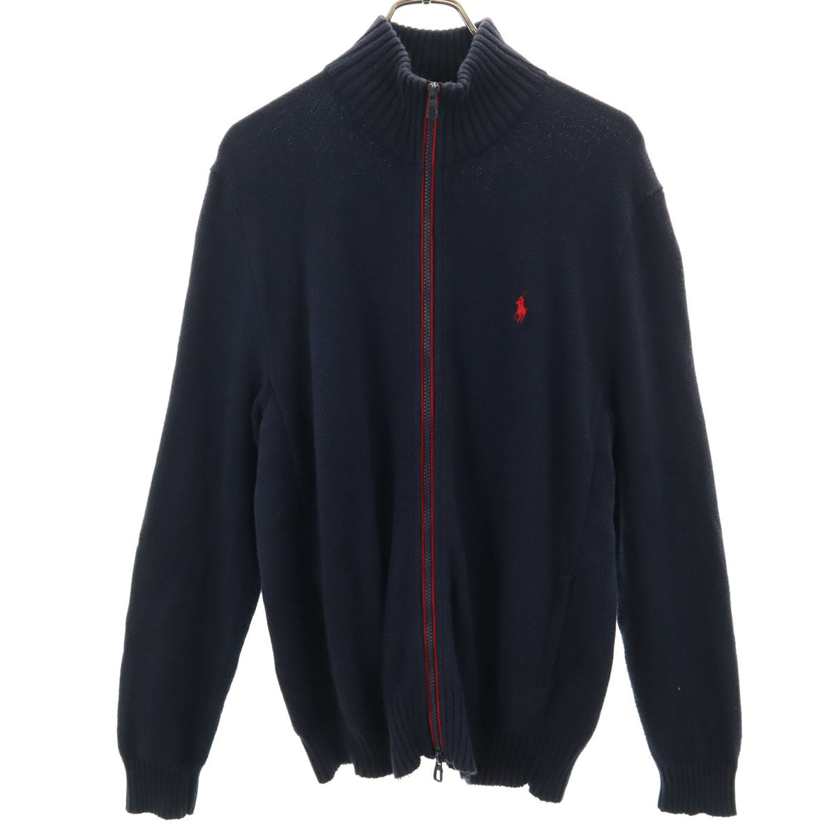Polo by Ralph Lauren ポロバイラルフローレン ニットジャケット M ネイビー メンズ