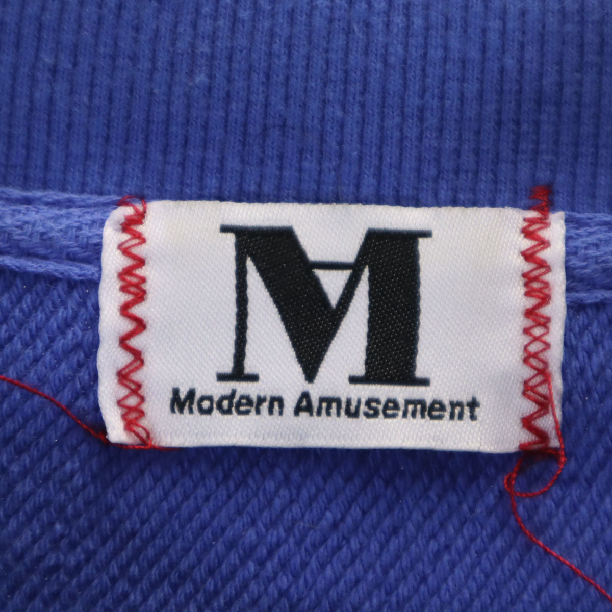 Modern Amusement モダンアミューズメント 長袖 スウェット トレーナー M ブルー メンズ