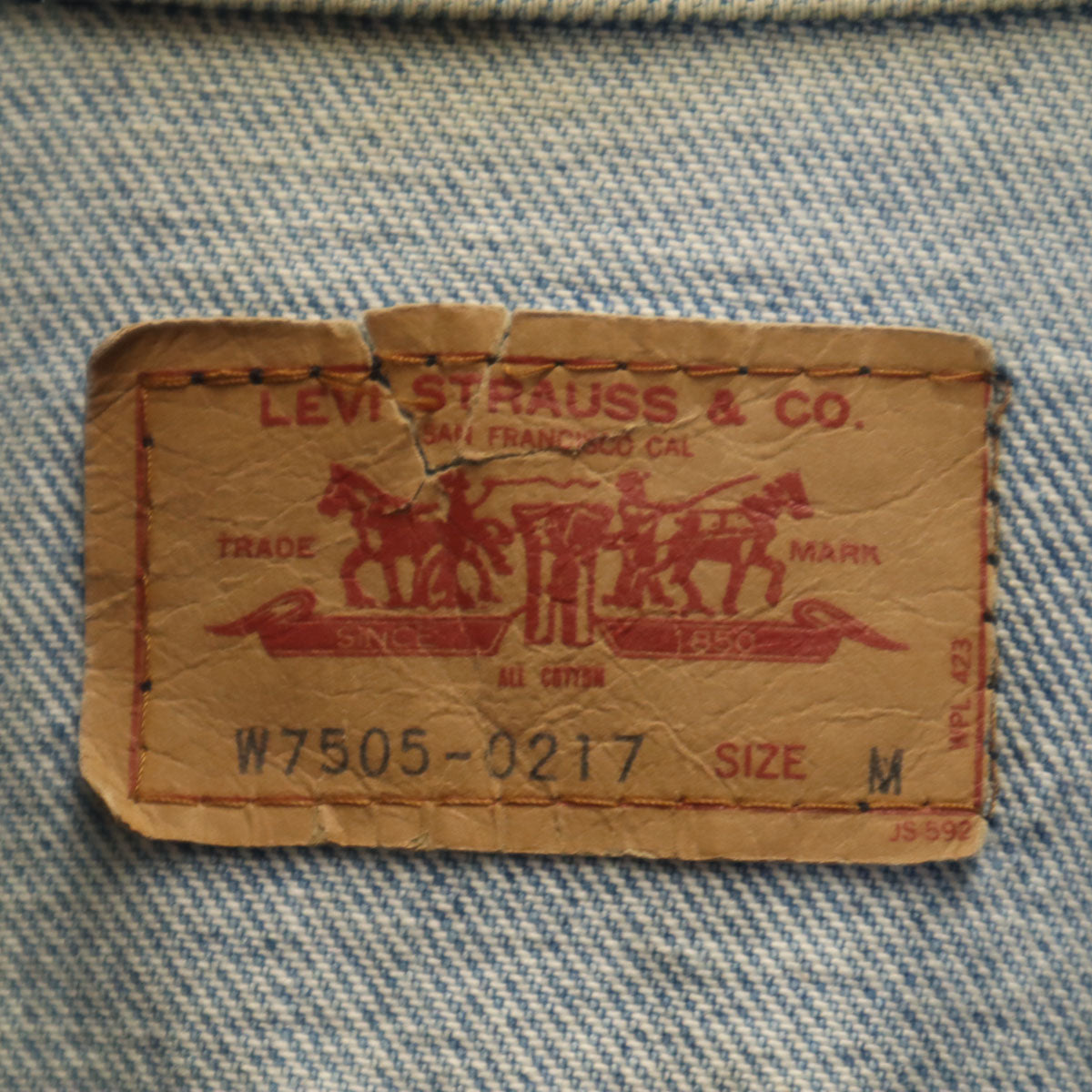 Levi's リーバイス 90s 日本製 オールド デニムジャケット M ジージャン レディース