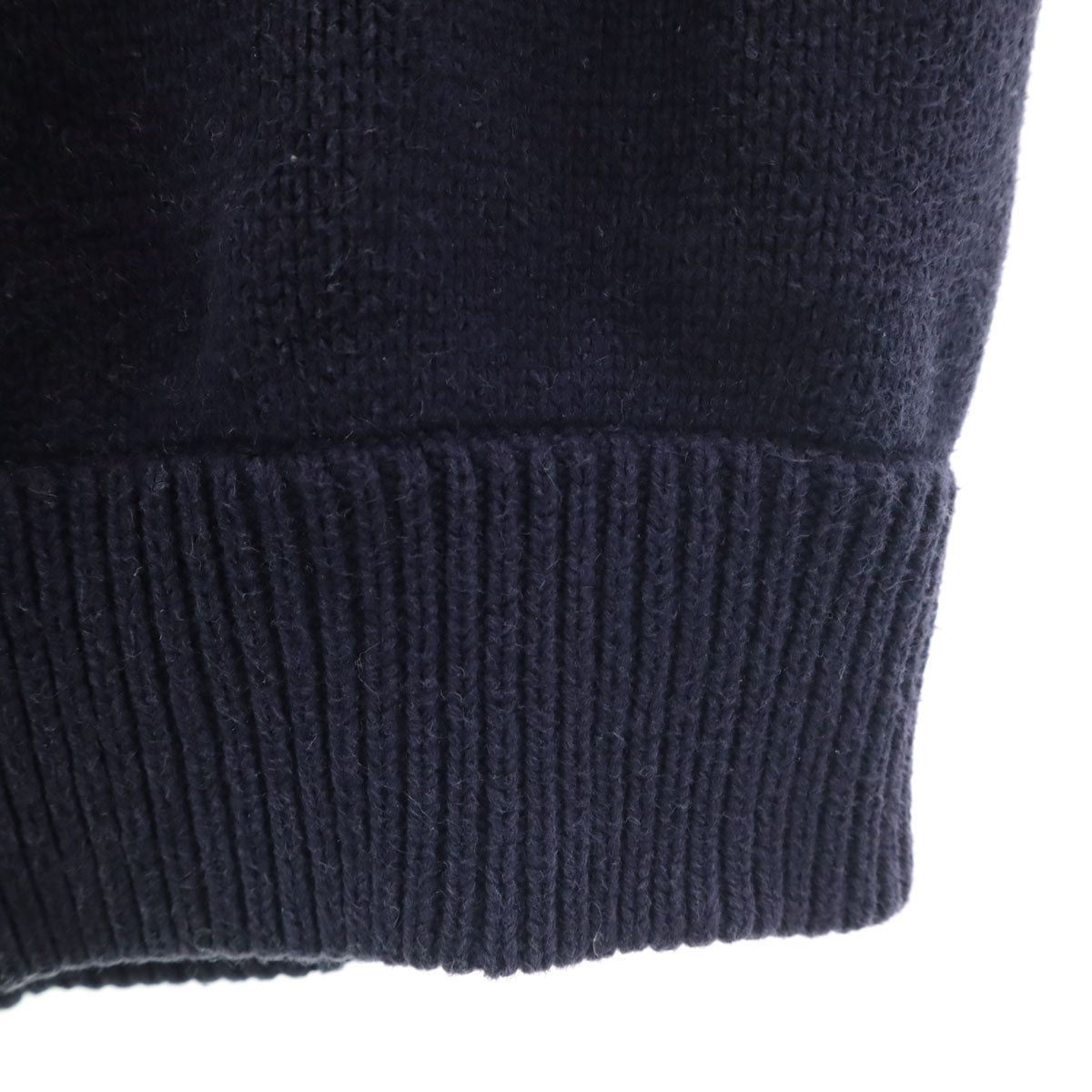 TOMMY HILFIGER トミーヒルフィガー 90s オールド ボーダー柄 長袖 ニット S ネイビー メンズ