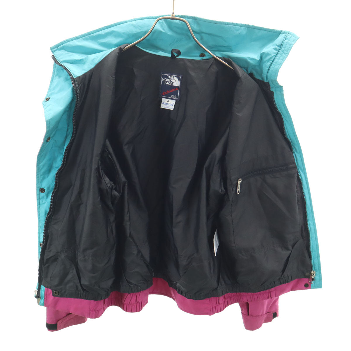 THE NORTH FACE ノースフェイス USA製 ナイロンジャケット 8 ワインレッド レディース